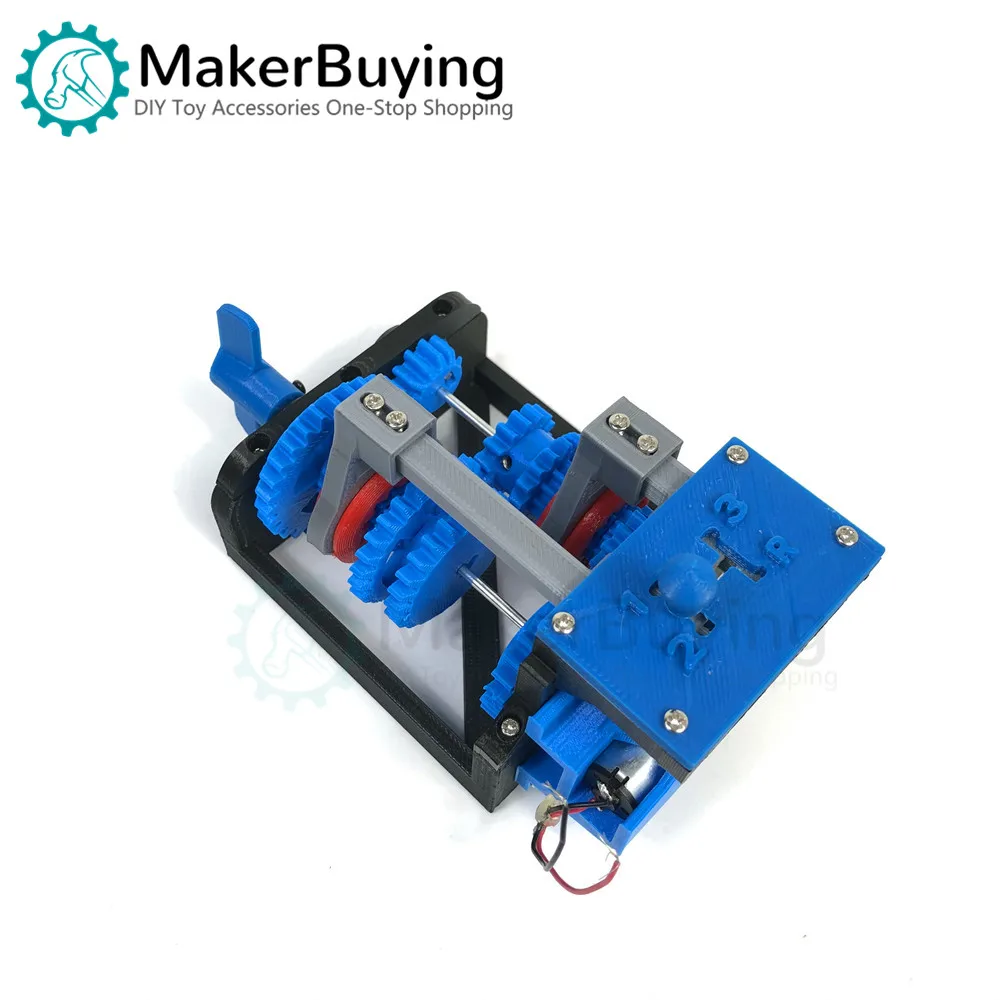 Четырехскоростная коробка передач (без обратной передачи) простая модель