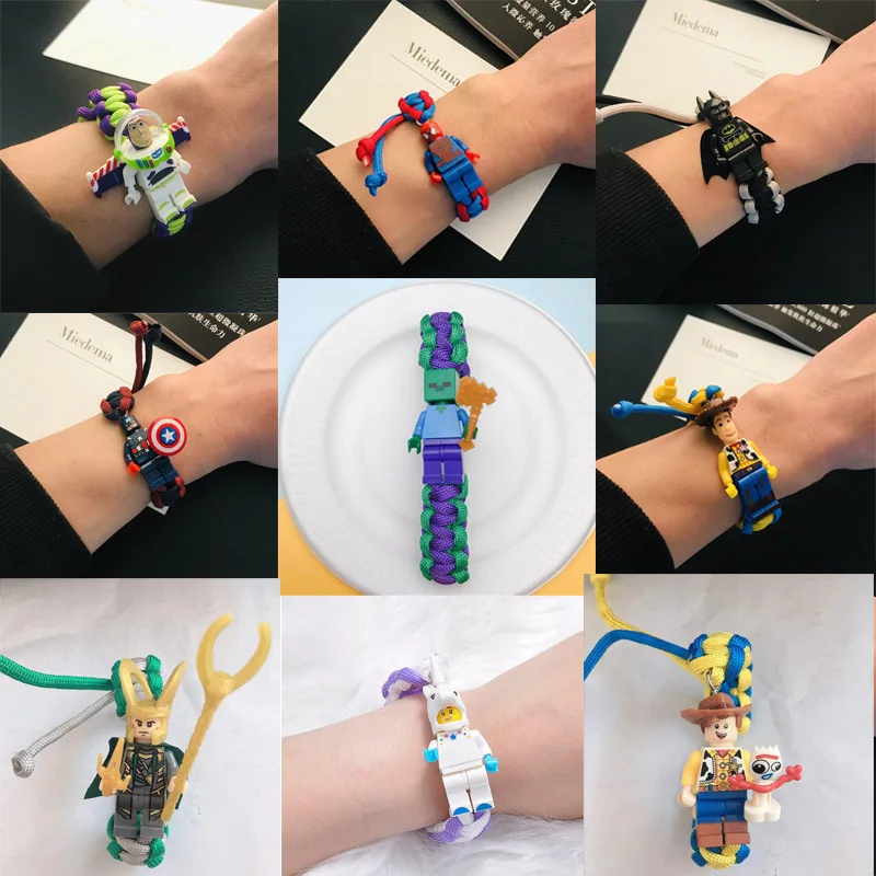 История игрушек 4 Базз Лайтер браслет строительные блоки игрушки Фигурки Lepining
