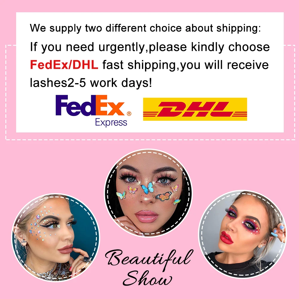 

25MM Cruelty-Free Mink Lashes Makeup Beauty Wholesale Lash Packaging Boxes Dramatic Natural 5D Mink Lashes Bulk False Eyelashes