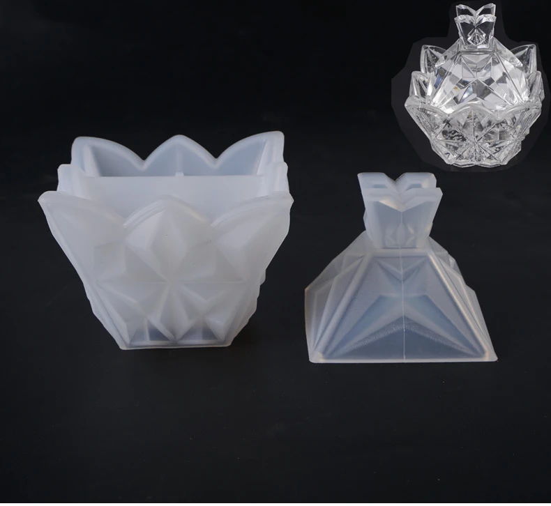 Новая прозрачная силиконовая форма для изготовления украшений из смолы DIY