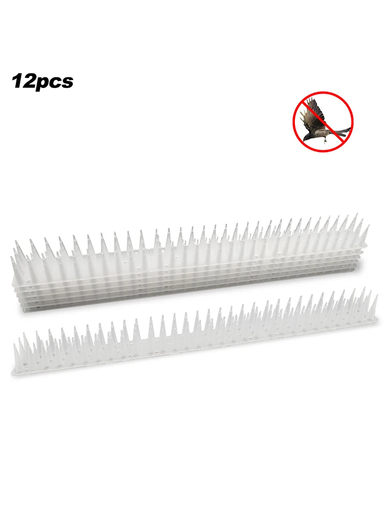 

PcsPack Fence Wall Spikes Cat Animal Repellent Anti Theft Deterrent Use In Fences Walls Sheds Stop Intruders For Cats Favorable