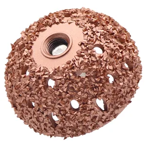 1 шт. крупнозернистое большое полировальное колесо, Рашпиль из карбида вольфрамаконтурная чашка с адаптером для Arbor, профессиональный инструмент для шлифовки шин