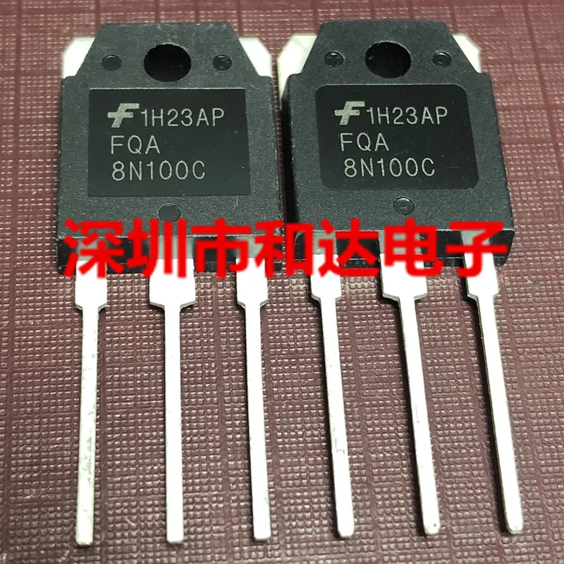 

Оригинал 2 шт./FQA8N100C TO-3P 8A 100V