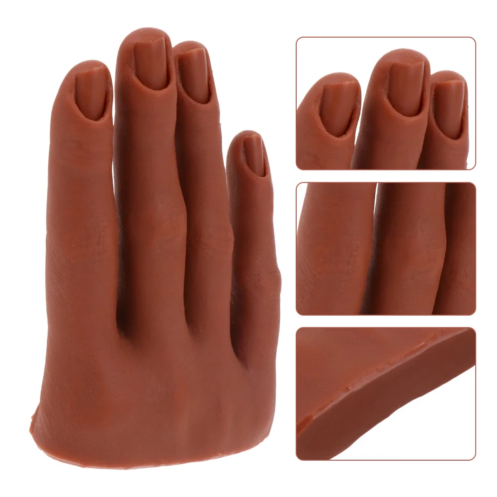 

Flexible Nail Practice Hand Professional Nail Shop Manicure Nail Hand Model