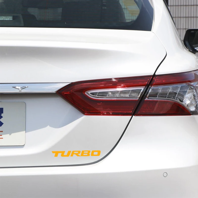 1 шт. заднего декоративные наклейки эмблема TURBO Авто Стайлинг Аксессуары для Seat Leon