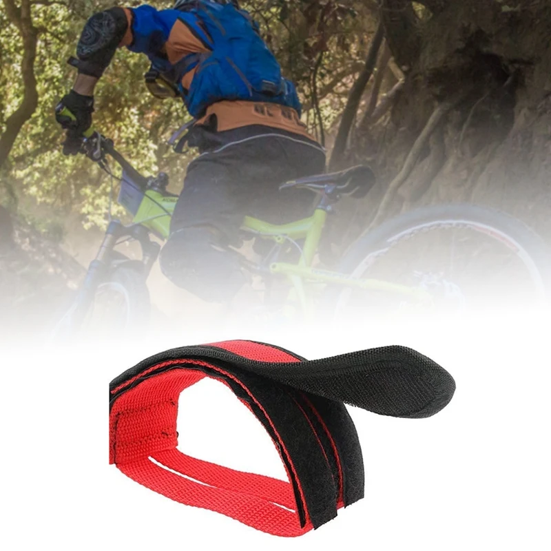 

Bike Pedal Straps, 2 Pair Bicycle Foot Strap Pedal Straps Fixed Gear, Bike Feet Pedal Accessories