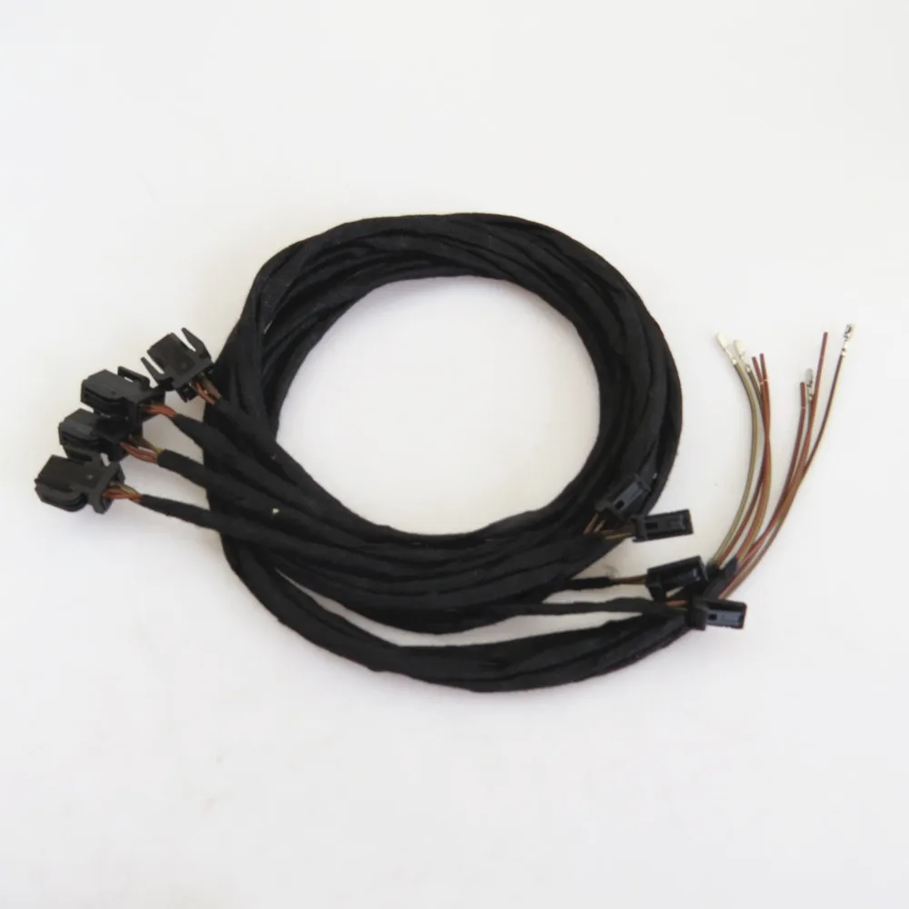 8 шт. двери Предупреждение светильник жгута проводов Набор для Audi A3 A4 A5 A6 A7 A8 S8 Q3 Q5 TT