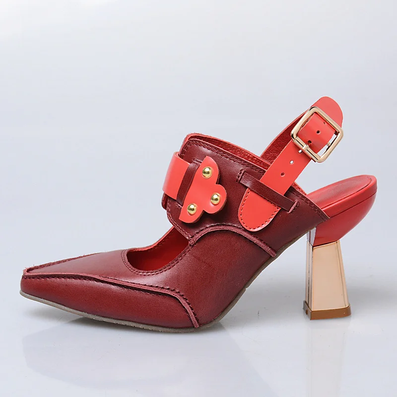 Prova Perfetto для ночного клуба пикантные с острым носком металлическими не