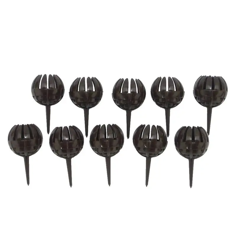 10 шт. пластиковые корзины для удобрений бонсай инструмент удобрения купольная