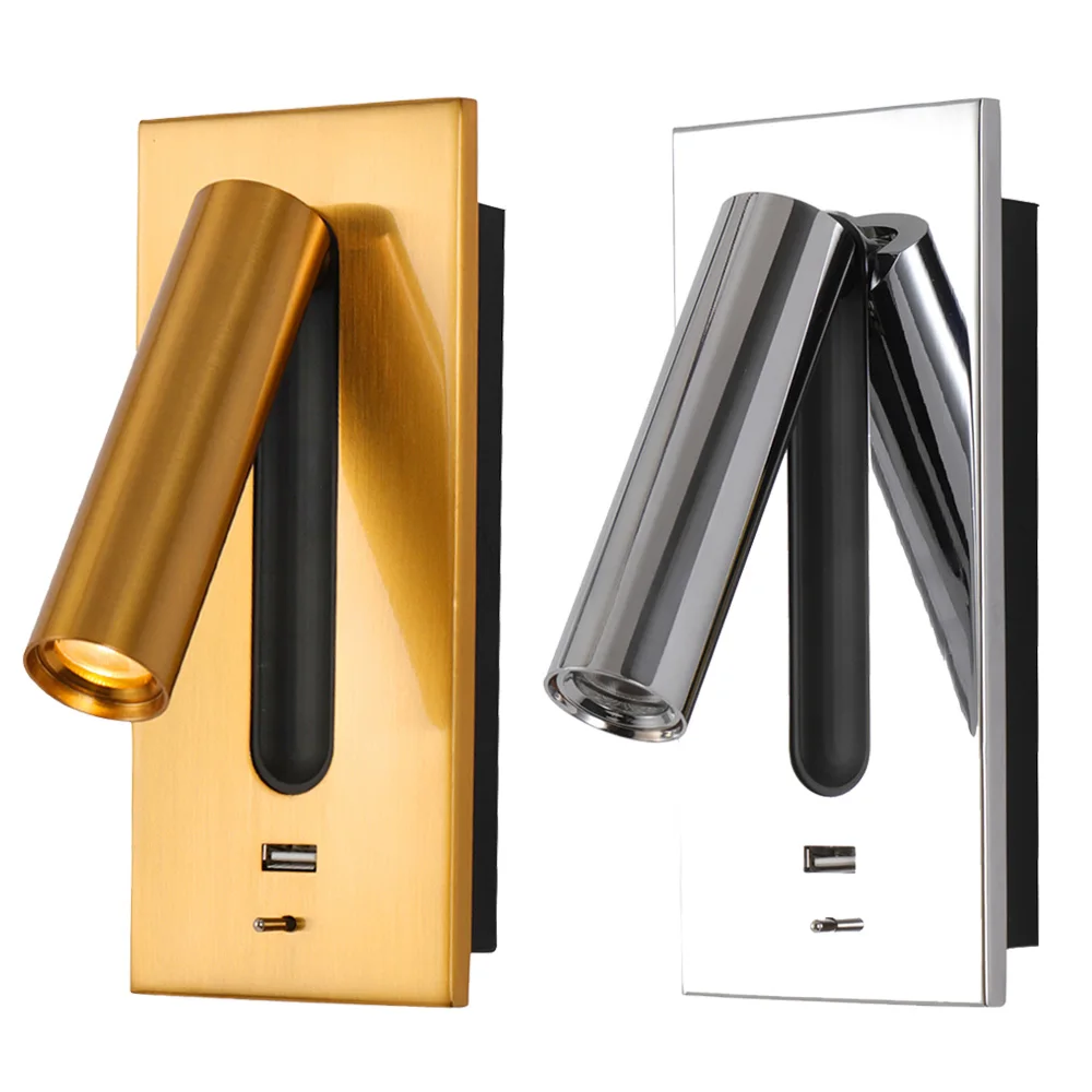 Скандинавский креативный настенный светильник для спальни светодиодный