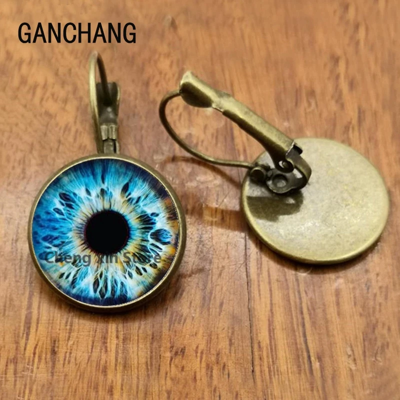 Винтажные Модные подвесные длинные серьги женские очаровательные круглые