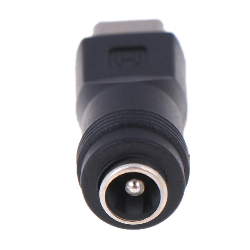 

1pcs 5.5*2.1mm Female jack to Type-C 3.1 Male Plug 90 / 180 Degrees DC Adapter