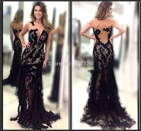 %d8%ac%d9%86%d8%b3 hot sale 2021 mermaid lace evening long sheer back vestidos party celebrity gowns custom make homecoming dresses
