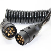 7 pin extension adapter cable cord caravan trailer towing socket plug board wire connectors auto truck accessories 3m