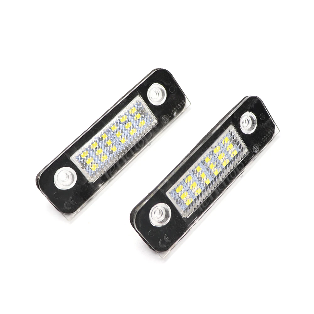 Фонарь для номерного знака Ford Fiesta MK5 2001-2008 Fusion 2001-2011 Mondeo MK2 1996-2000 2 шт.