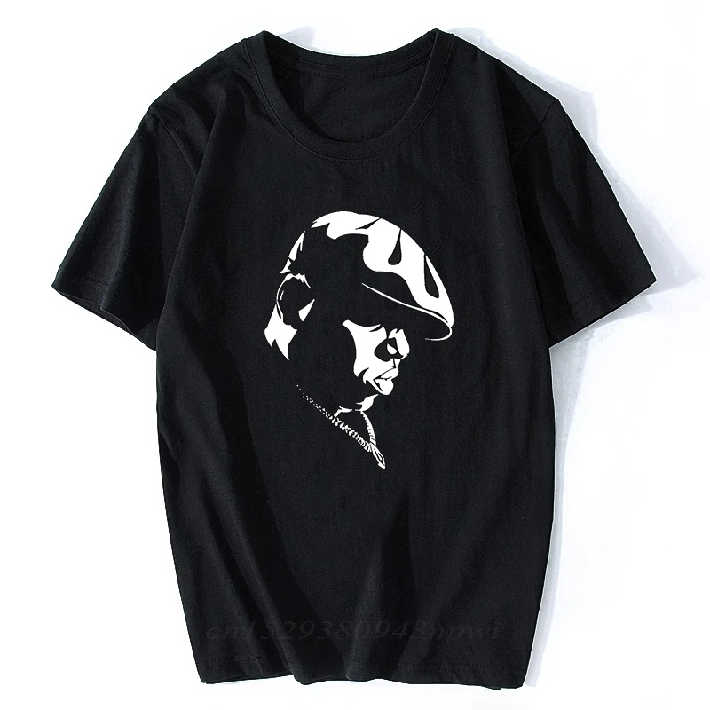 Notorious Big мужские короткий рукав Бигги Смолс футболка в стиле хип хоп рок н мужской