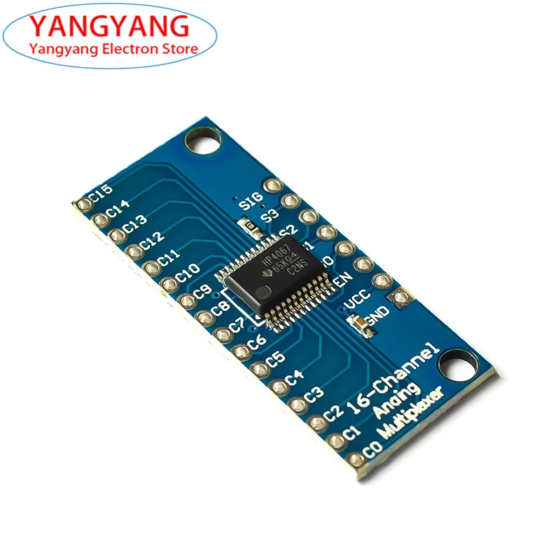 

1pcs New CD74HC4067 16-Channel Analog Digital Multiplexer Breakout Board Module Smart Electronics For Arduino 74HC4067