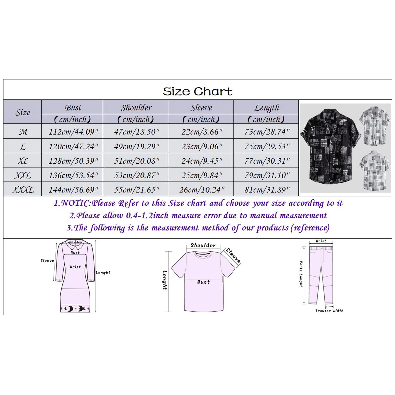 

Summer Men Short Sleeve Turn-Down Shirt Casual Cotton stripe print blouse Streetwear Plus size Button Loose Shirts Top#fs