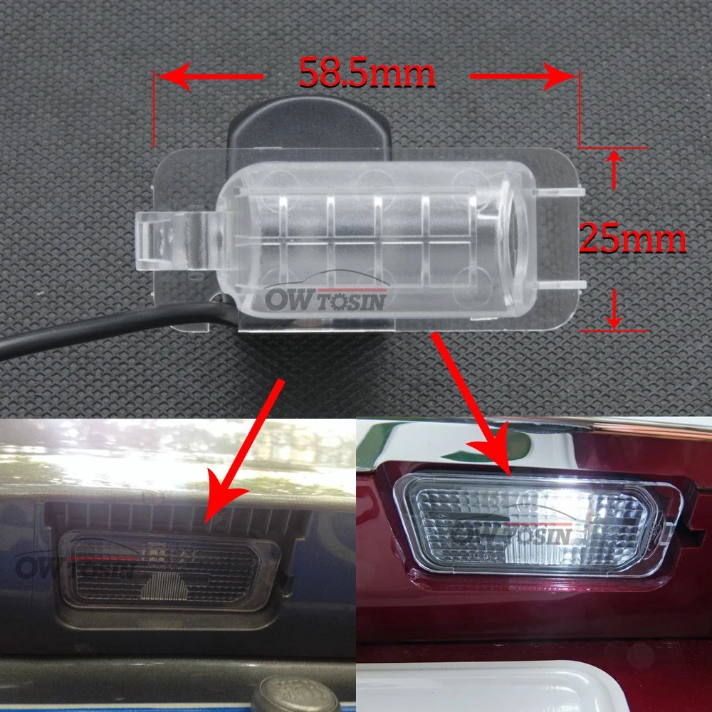 Камера заднего вида HD &quotрыбий глаз&quot для Ford Mondeo MK4 2007 2008 2009 2010 2011 2012 2013 2014|Камеры
