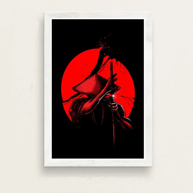 Художественный постер Samurai Bushido Bao Pavilion