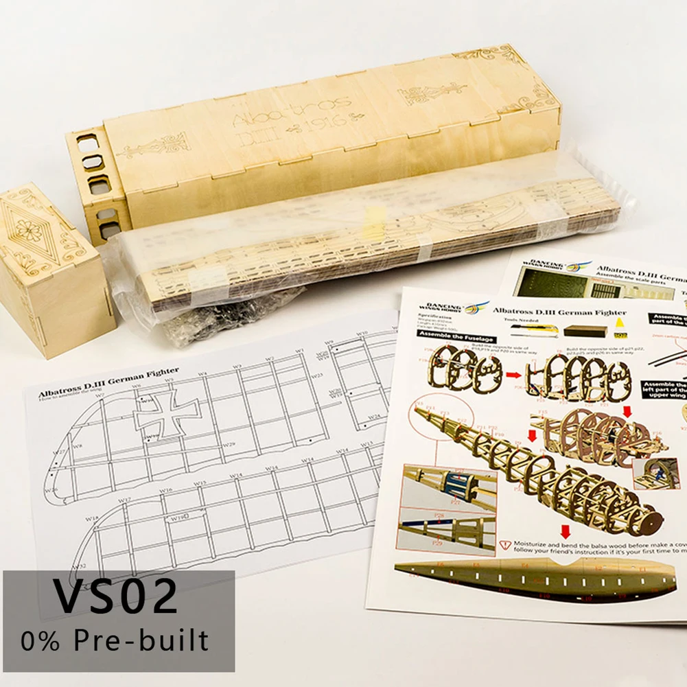 

1:15 Kids Toy Wood Furnishing Bedroom Display Replica 500mm Craft Static Airplane Model Birthday Gift Desktop Multifunction