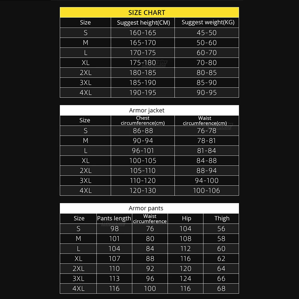 

Motorcycle Jacket Pants Suit Racing Body Armor Men Protector Protective Gear Motocross Jacket Moto Motorbike Equipment Clothing