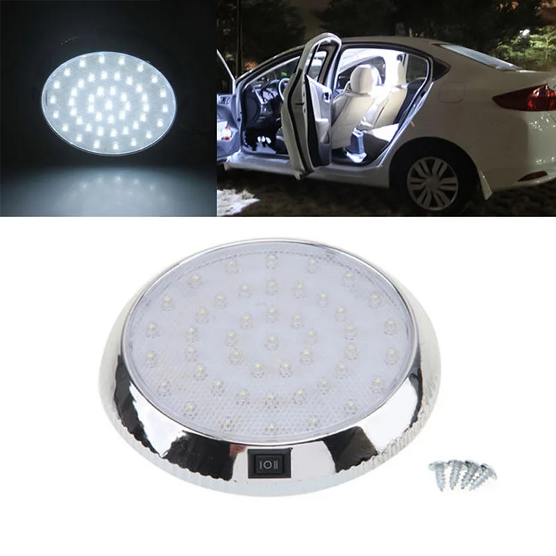 

12V Car White Reading Lamps Car Vehicle 46-LED Interior Indoor Roof Ceiling Dome Light