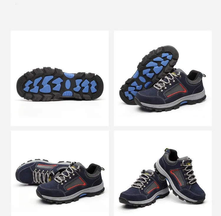 

Autumn Brand Dropshipping Men And Women Safety Shoes Outdoor Breathable Men Boots Smash-Proof Puncture-Proof Workers Sneakers