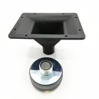 Сердечник динамика, диаметр 90 мм, 34,4 мм, 8 дюймов, пластиковый гудок 195x155x108 мм, титановая пленка, сценический динамик, головка драйвера с резьбой