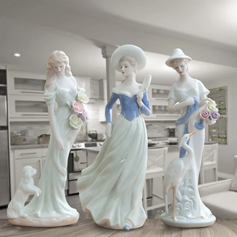 Статуэтка керамическая высокого качества для девушек и женщин статуэтка