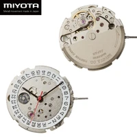 genuine miyota 8215 silver mechanical movement 21 jewels with quickset date silver automatic self winding 821a top accessories
