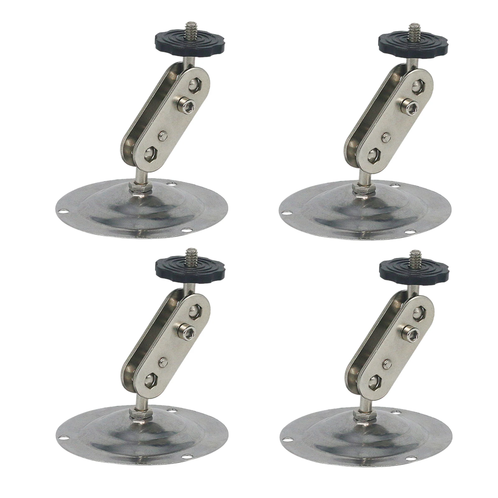 

Indoor Outdoor Home Office With Screws Black Accessories Rotatable Camera Wall Mount Holder Surveillance Adjustable Bracket