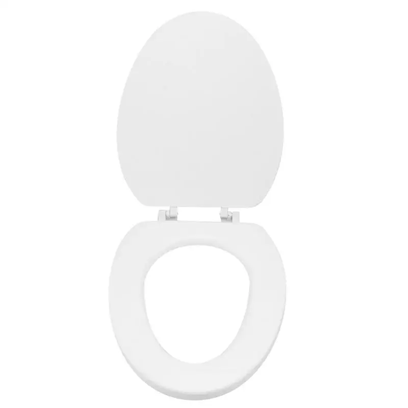 

PP Universal Slow-Close Toilet Seat Lid Cover Set Thicken Replacement Antibacterial Square Round O/V Type Toilet Seats