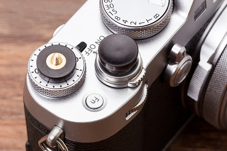 Деревянная вогнутая поверхность кнопка спуска затвора для Fujifilm X100F XT30 20 XPRO2XE3 M10P Fuji X100F