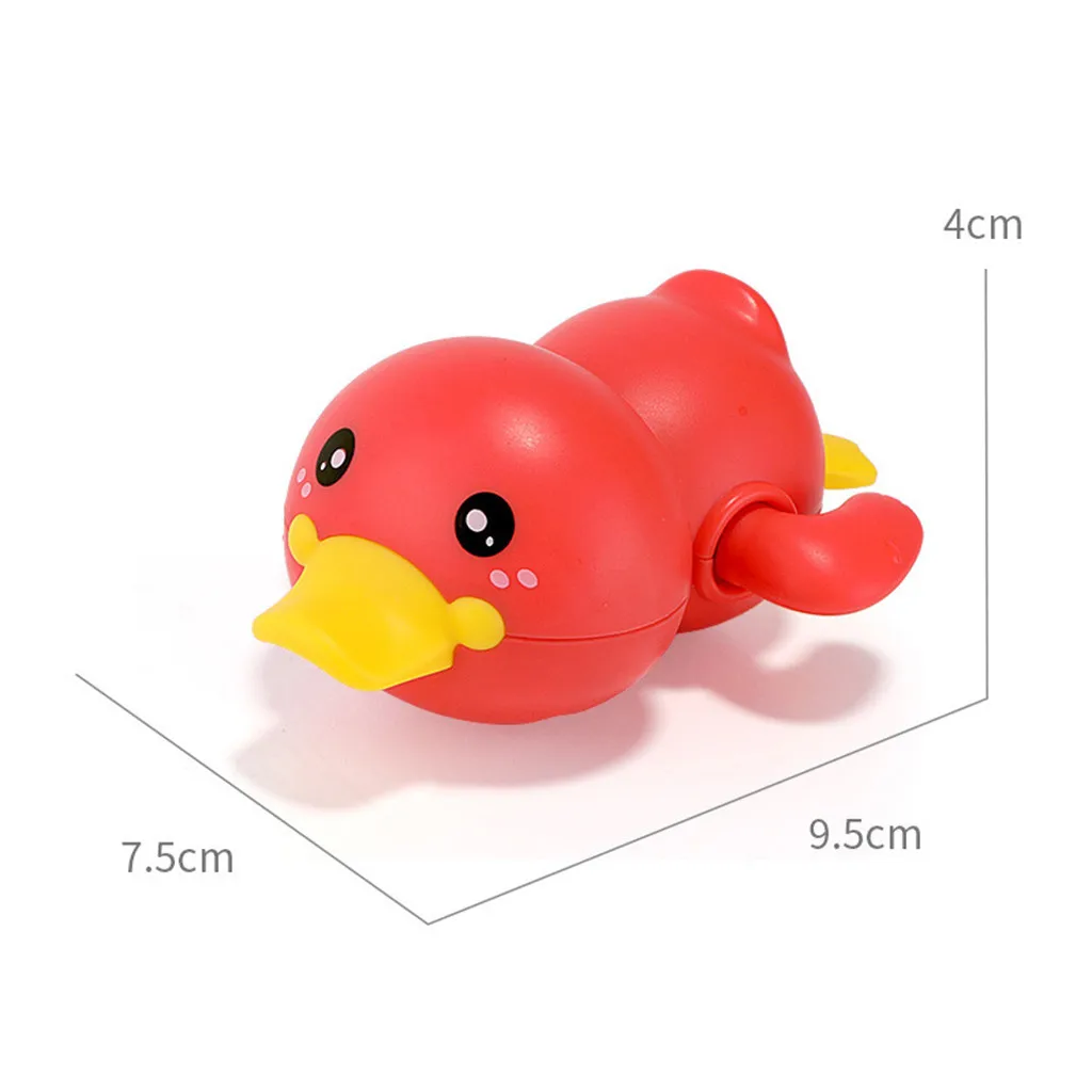 

Baby Bathing Swimming Pool Toys Cute duck Animal Bathing Toy Set Wind-up swimming duck Baby's bath playmate 2021 New