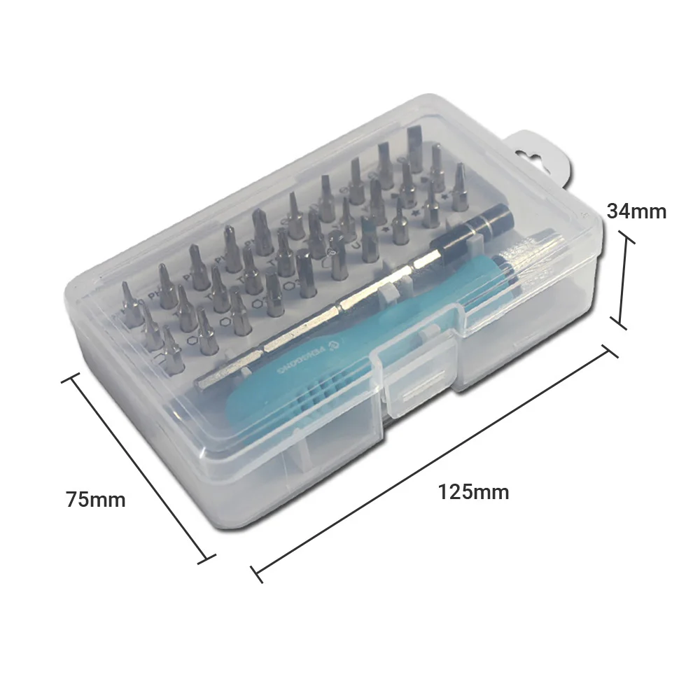 

8210 Multifunctional Screwdriver Set Tools Phillips Hexagon Y-shaped Screwdriver Bits Set for Computer Watch Camera Maintenance