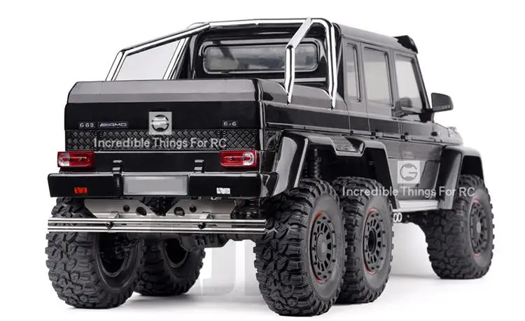 AJRC TRAXXAS TRX-4 G500 82096-4 AMG 88096-4 TRX-6 6X6 G63 Mercedes металлический задний бампер шасси защита Броня
