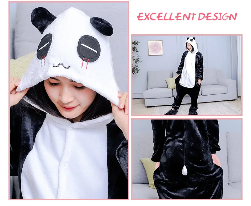 Детская Totoro Panda Пижама комплект ночного белья для детей малышей с животными