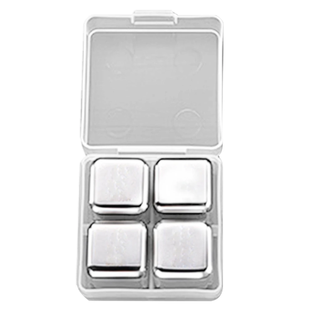 4/6/8 шт многоразовые охлаждающие камни из нержавеющей стали для виски кулер пива