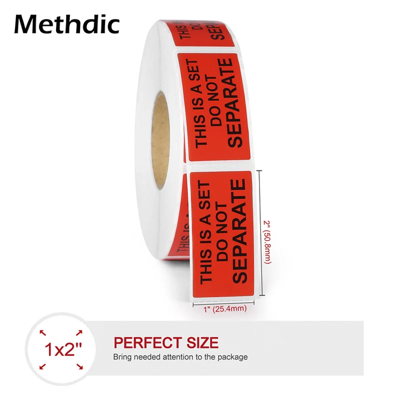 1x2 дюйма 1000 наклеек клейкие хрупкие этикетки доставка экспресс этикеткой хрупкая
