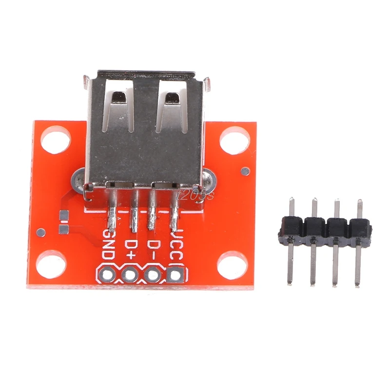 USB Женский источник питания тип A женский модуль Breakout макетная плата конвертер T18