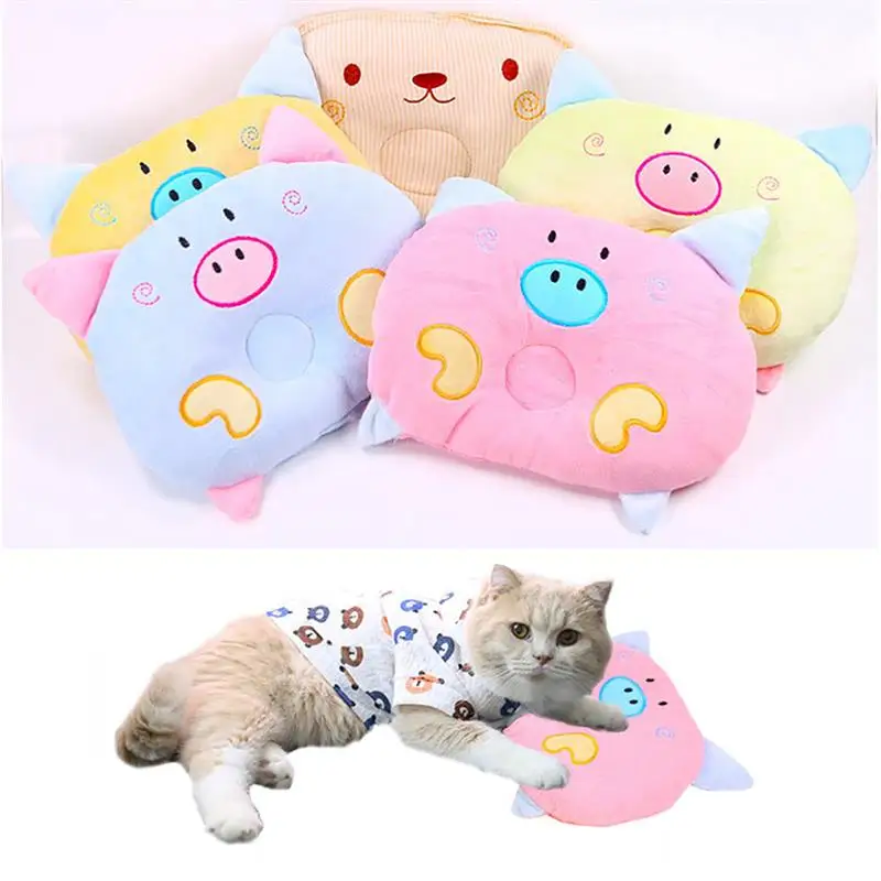 

Funny Interactive Fancy Pet Cat Teeth Grinding Catnip Toy Lovely Cat Squeaky Toy Multi-purpose Pig Design Catnip Toy Plush Toy