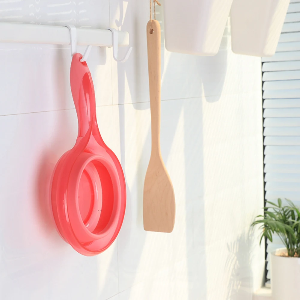 Folding Water Ladle Collapsible Spoon Kitchen Bathroom Scoop Bath Shower Washing JA55 | Дом и сад