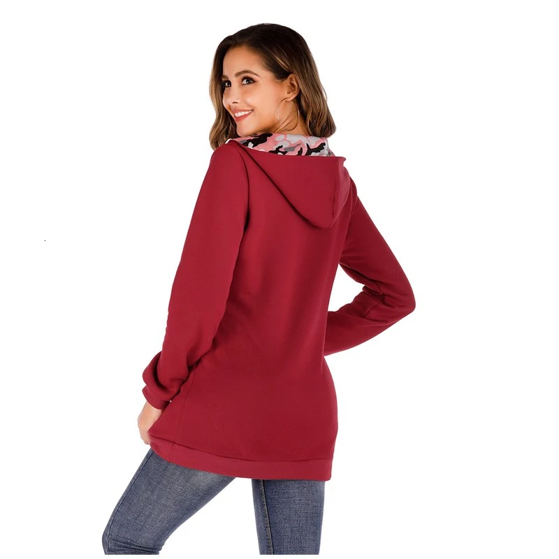 Толстовка для кормящих женщин с длинным рукавом грудного вскармливания кенгуру