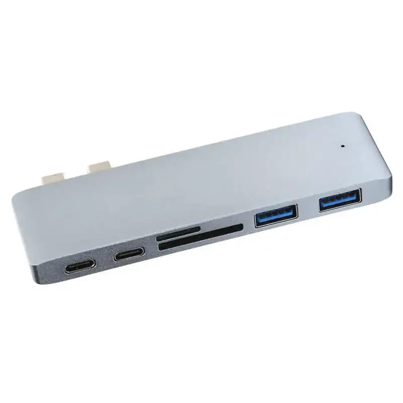 Концентратор USB 3 0 Type C с кардридером для карт памяти слотом MacBook Pro/Air 2020 U диска