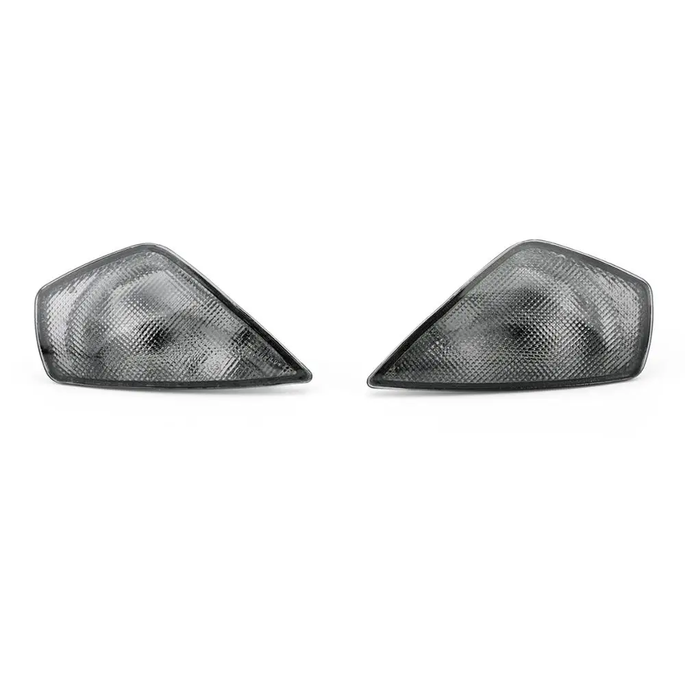 Areyourshop для Ducati 749 999 2002-2006 мотоцикл, запчасть Передние поворотники Световые линзы прозрачный индикатор дыма мигалка - Цвет: Smoke