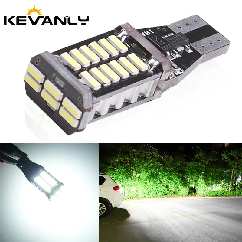 

1 шт., Автомобильные светодиодные лампы W16W T15 921 912 4014 20SMD