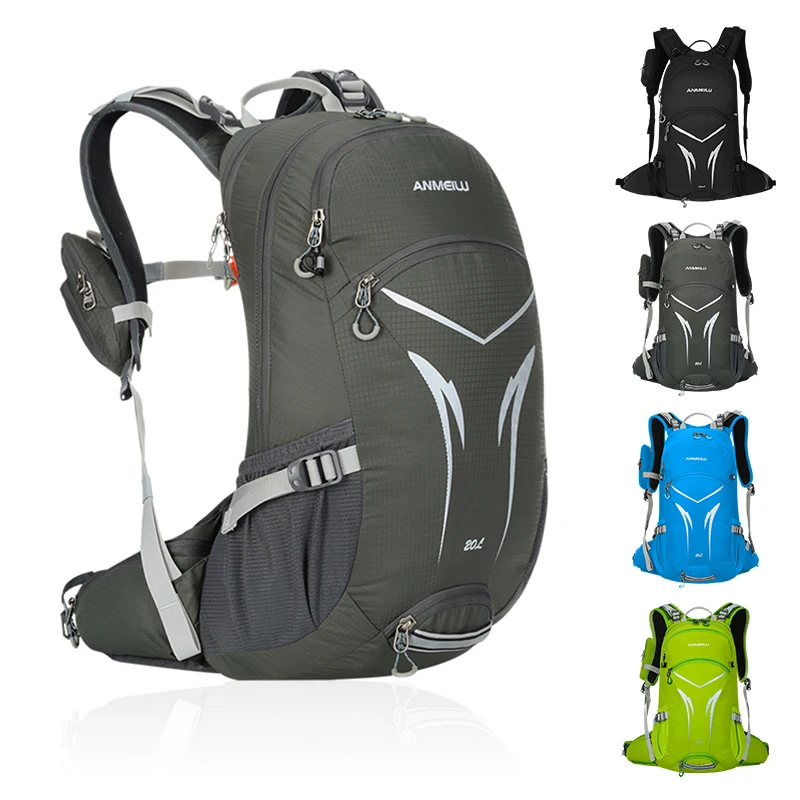 

20L Bike Cycling Outdoor Sport Knapsack Running Hiking Climbing Backpack Hydration Water Bag Rucksack Bladder Pack Rain Cover