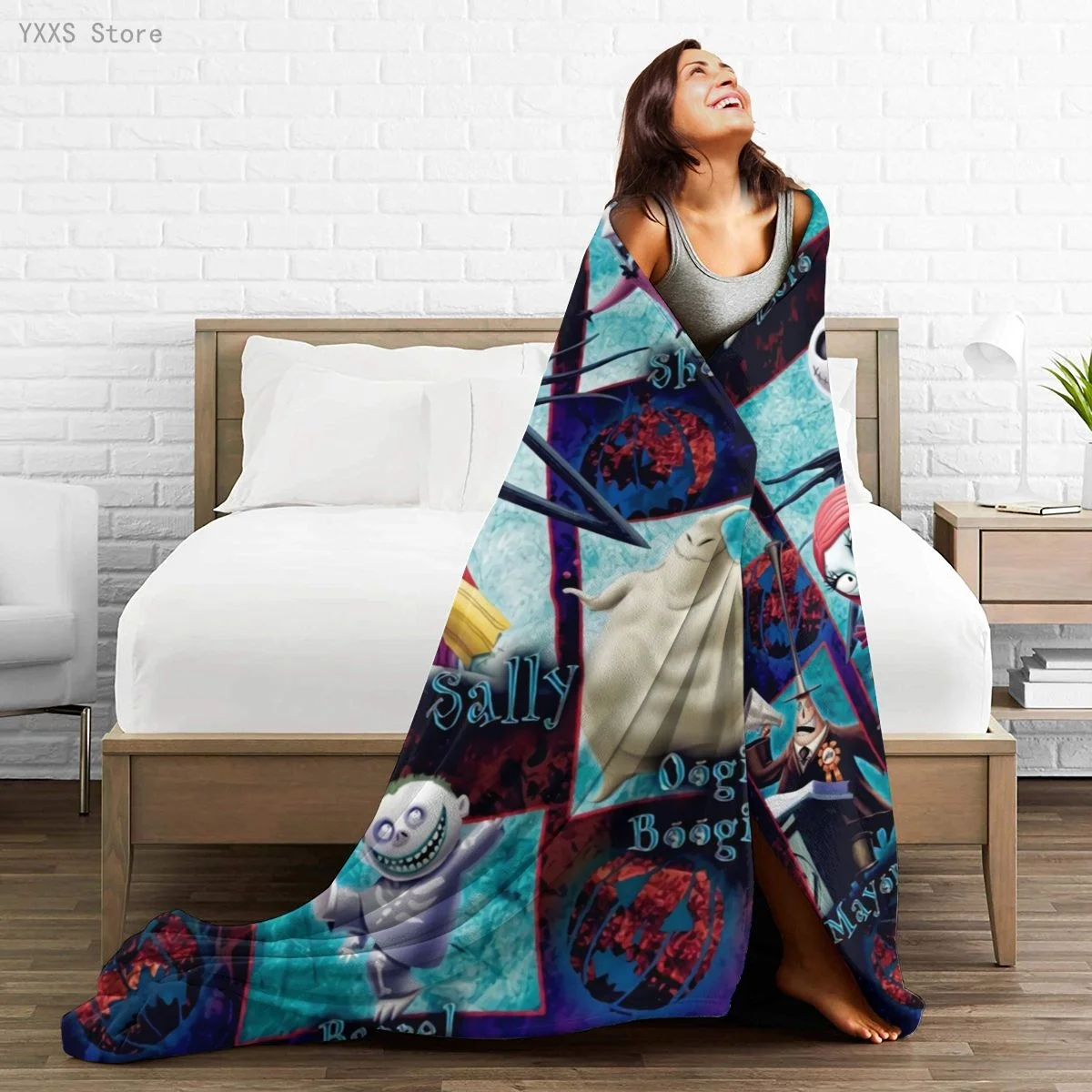 

Anime 3D printed Ultra-Soft Micro Fleece Blanket flannel throw Sherpa bedspread bedding sofa picnic fur soft blanket 300337318