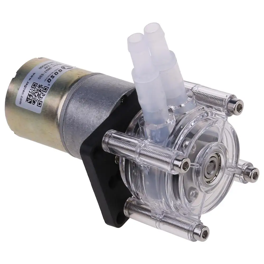 Перистальтический насос постоянного тока 12/24 в большой вакуумный дозирующий для